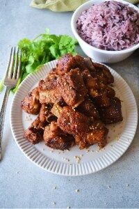 Pork Ribblet Over Rice Easy Asian Pork Riblets - Cook with Chung